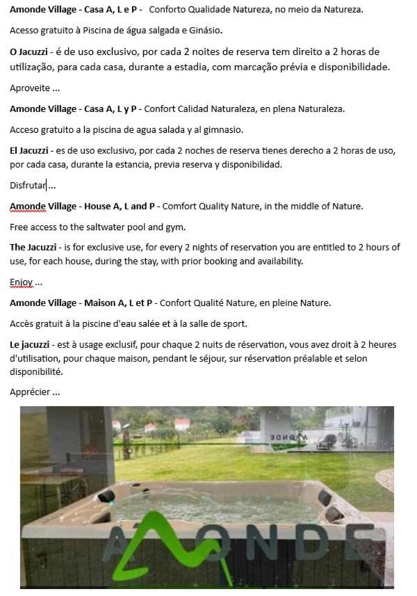 Viana Do Castelo - Amonde Village Casa P - Conforto Qualidade Natureza מראה חיצוני תמונה